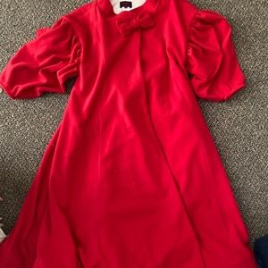 Barbie X Unique Vintage red 1950s coat